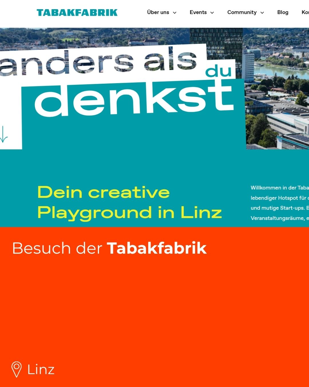Exkursion Tabakfabrik